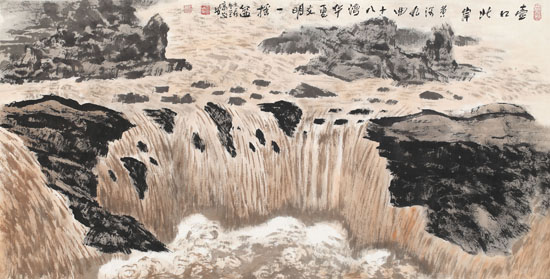 ɽˮҴ֮һ߾滭֮еӱ