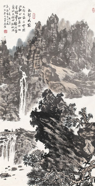 ɽˮҴ֮һ߾滭֮еӱ