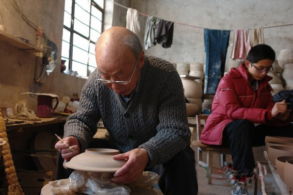 父子钧瓷情——记陶瓷艺术大师苗锡锦、苗长强