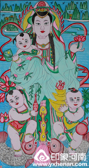 张同瑞与小杨庄木版年画