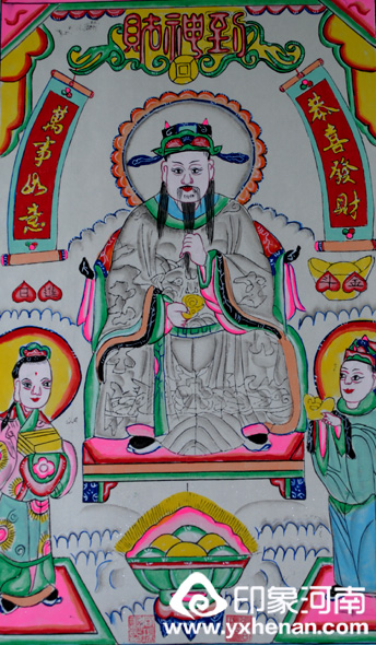 张同瑞与小杨庄木版年画