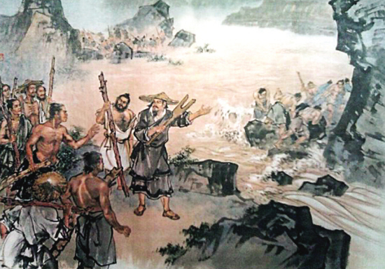 中华民族发祥地之三门峡里的古老传说