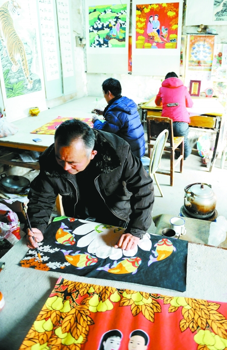 “草根画作”登入“高雅之堂”——探访“中国现代民间绘画之乡”舞阳