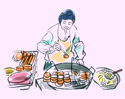 上海小吃油墩子