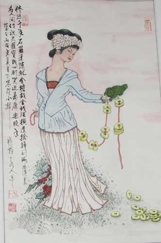 河南民间文化艺术之乡鲁庄:农民艺术文化节开幕 神奇潜彩画艺惊世人